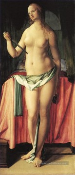 Suicide de Lucretia Albrecht Dürer Peinture à l'huile